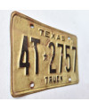 Americká ŠPZ Texas 1971 Truck 4T.2757