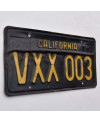 Americká ŠPZ California 1963 Black VXX 003