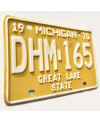 Americká ŠPZ Michigan 1970 Great Lake State DHM-165