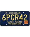 Americká ŠPZ Michigan Water Wonderland 6PGR42