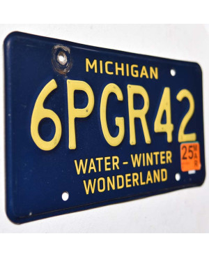 Americká ŠPZ Michigan Water Wonderland 6PGR42