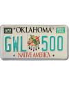 Americká ŠPZ Oklahoma Native America
