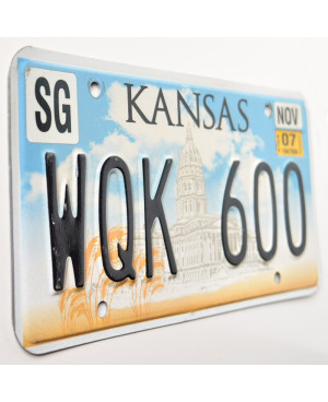 Americká ŠPZ Kansas Capitol