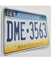Americká ŠPZ Pennsylvania State DME-3563
