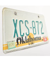 Americká ŠPZ Oklahoma is OK XCS-872