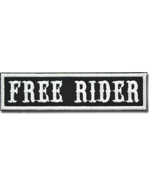 Nášivka Free Rider 10 cm x 2,5 cm