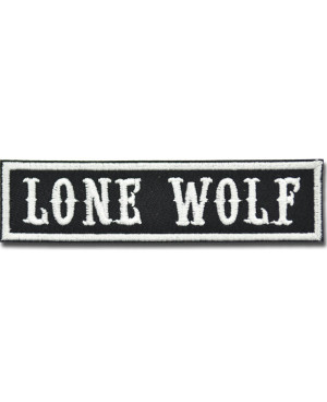 Nášivka Lone Wolf 10 cm x 2,5 cm