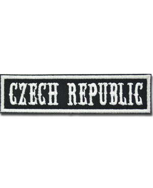 Nášivka Czech Republic 10 cm x 2,5 cm