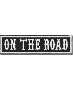 Nášivka On The Road 10 cm x 2,5 cm