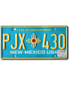 Americká ŠPZ New Mexico Blue PJX 430