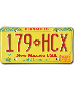 Americká ŠPZ New Mexico Enchantment 179 HCX
