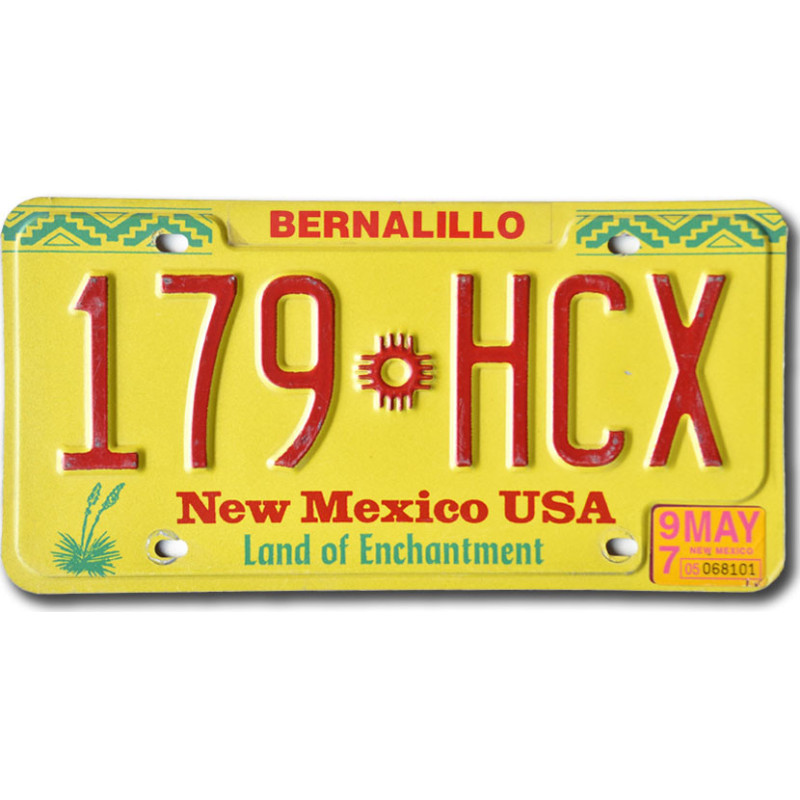 Americká ŠPZ New Mexico Enchantment 179 HCX