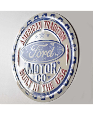 Plechová ceduľa Ford Motor Co. Tradition 30 cm