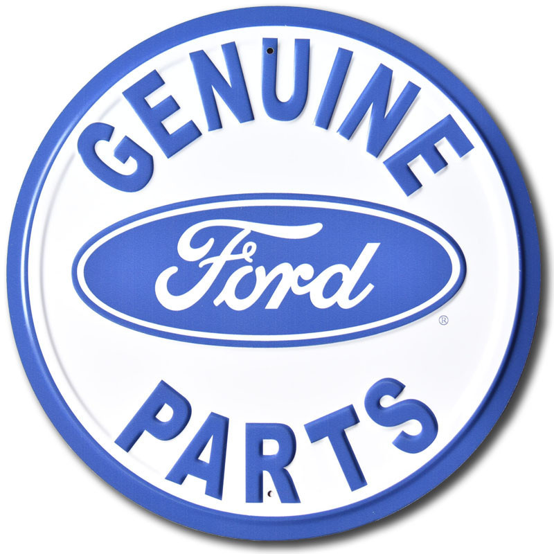 Plechová ceduľa Ford Genuine Parts 30 cm