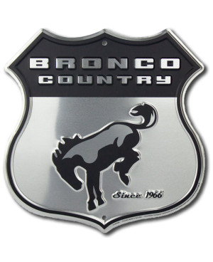 Plechová ceduľa Ford Bronco Country 30 cm x 30 cm