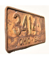 Americká ŠPZ Ohio 1948 Yellow 3114-Y