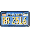 Americká ŠPZ California 1997 Blue RR 2516