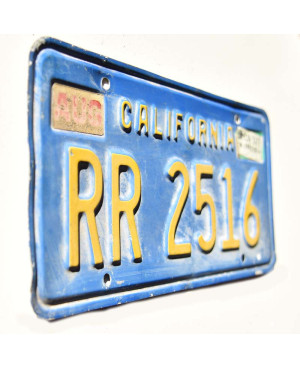Americká ŠPZ California 1997 Blue RR 2516