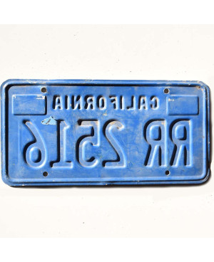 Americká ŠPZ California 1997 Blue RR 2516