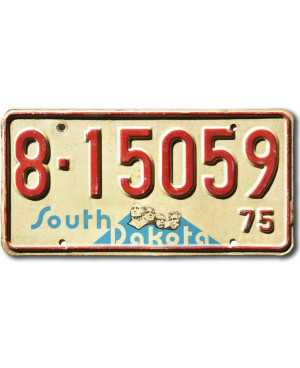Americká ŠPZ South Dakota 1975 Mount Rushmore 8-15059