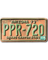 Americká ŠPZ Arizona 1973 Grand Canyon PPR-720
