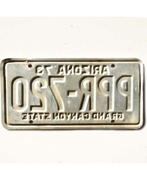 Americká ŠPZ Arizona 1973 Grand Canyon PPR-720