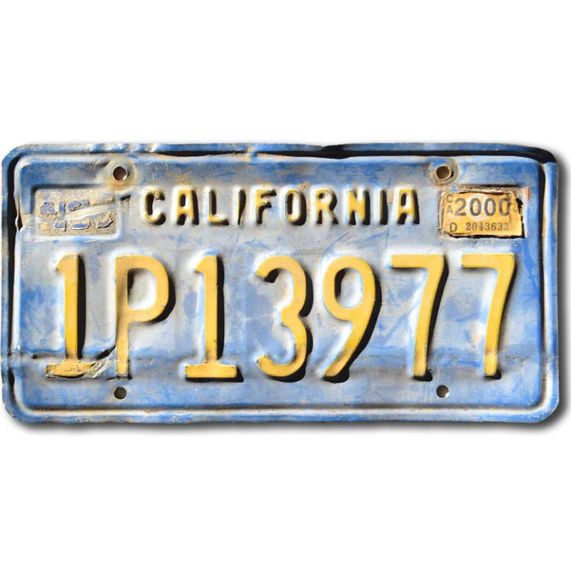 Americká ŠPZ California Blue 1P13977