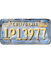 Americká ŠPZ California Blue 1P13977