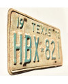 Americká ŠPZ Texas 1972 HBX-821
