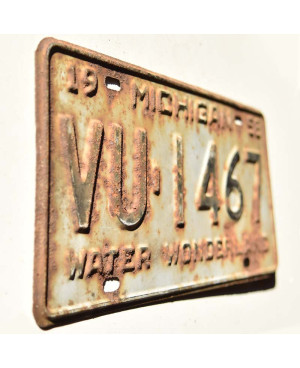 Americká ŠPZ Michigan 1958 Water Wonderland VU-1467