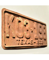 Americká ŠPZ Texas 1932 Rusty K03-198