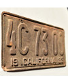 Americká ŠPZ California 1933 Rusty 4C 73 00