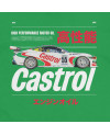 Pánske tričko Castrol Racing Car Green