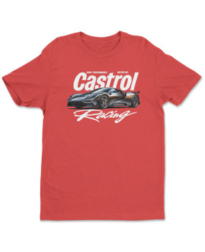 Pánske tričko Castrol Racing High Performance Red