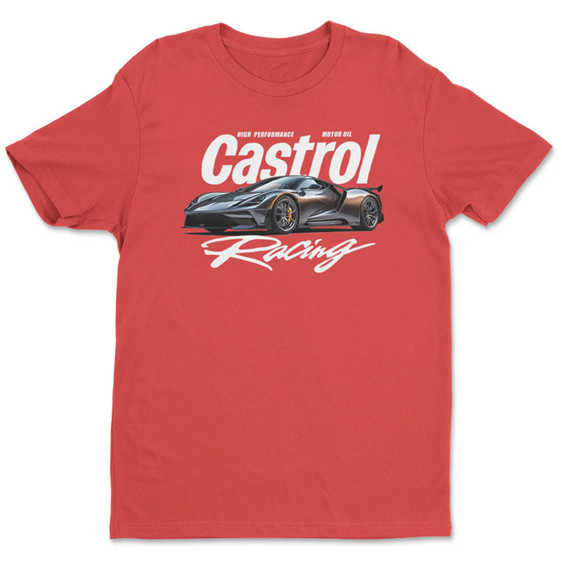 Pánske tričko Castrol Racing High Performance Red