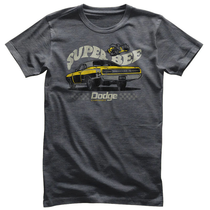Pánske tričko Dodge Super Bee Grey