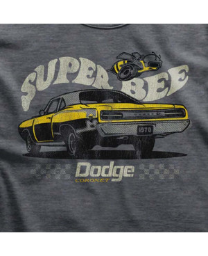 Pánske tričko Dodge Super Bee Grey