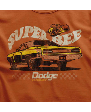 Pánske tričko Dodge Super Bee Orange