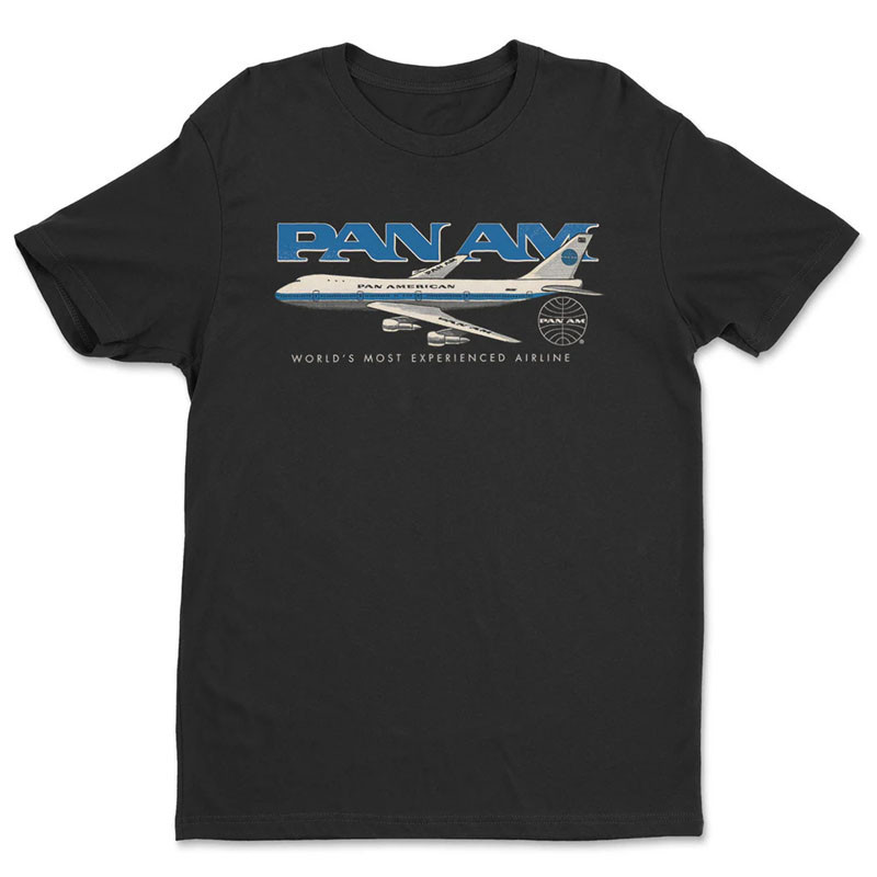 Pánske tričko Pan Am Airline747