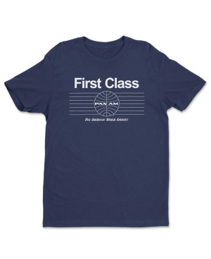 Pánske tričko Pan Am Airways First Class