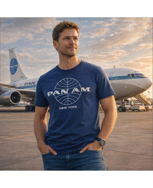 Pánske tričko Pan Am Vintage New York