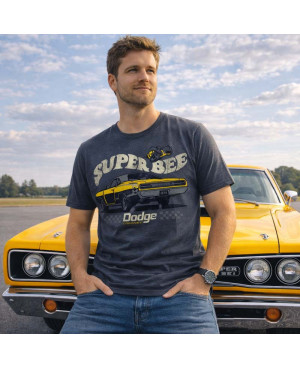 Pánske tričko Dodge Super Bee Grey