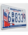 Americká ŠPZ Maryland Flag 6BW8339