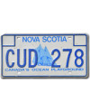 Kanadská ŠPZ Nova Scotia Ocean Playground CUD 278
