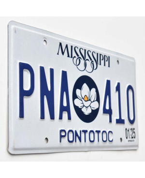 Americká ŠPZ Mississippi 2025 Magnolia PNA-410