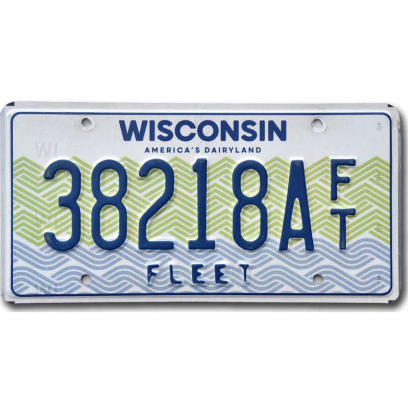 Americká ŠPZ Wisconsin Fleet 38218AFT