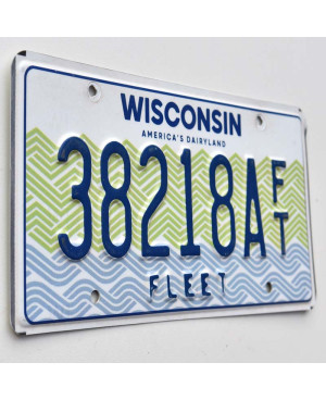 Americká ŠPZ Wisconsin Fleet 38218AFT