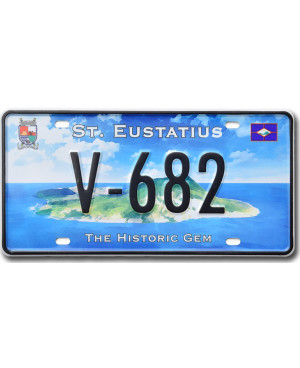 ŠPZ St.Eustatius Island Gem V-682