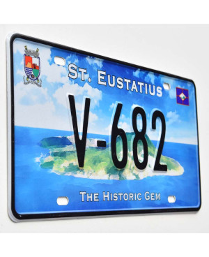 ŠPZ St.Eustatius Island Gem V-682