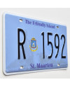 ŠPZ St. Maarten The Friendly Island R 1592